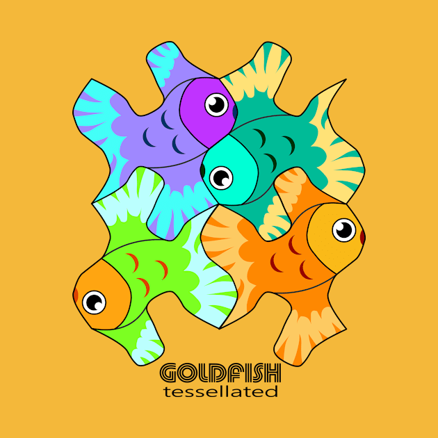 Goldfish Tessellated by hereiamagain