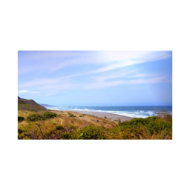 Oregon Coast Beach by Burtney