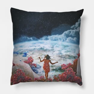 The Whole World Flexed and Distorted Into a Vague Ocean of Mixed Smiles and Memories. Pillow