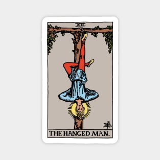 The Hanged Man Tarot Card Rider Waite Magnet