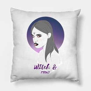 Witch And Proud Pillow