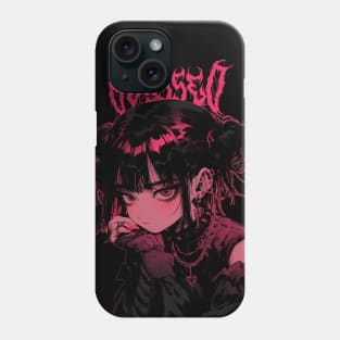 Gothic Anime Design "Blessed" Phone Case