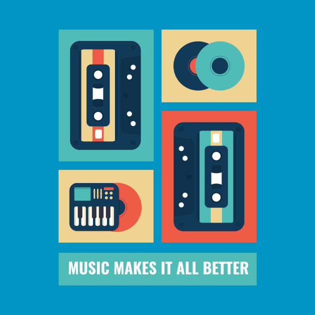 Music Makes it all Better by UJ Store