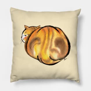 Pumpkin cat Pillow