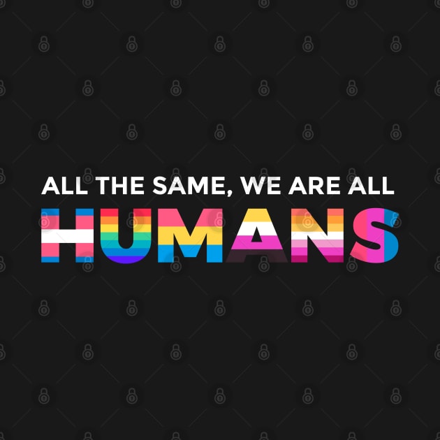 We're All Humans by machmigo