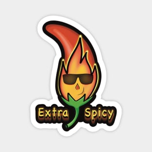 Extra Spicy - Chili Picante Magnet