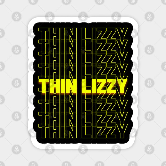 Thin lizzy Magnet by Apleeexx