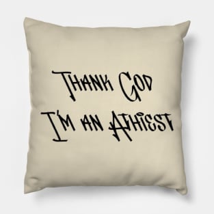 Athiest Pillow