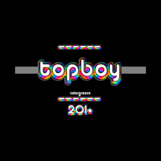 Topboy 2010 ColorGroove Retro-Rainbow-Tube nostalgia (tf) by Blackout Design