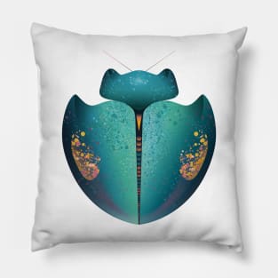 Tortoise beetle Pillow