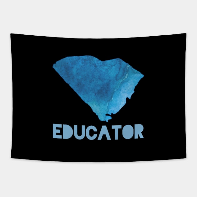 South Carolina Educator Tapestry by designed2teach