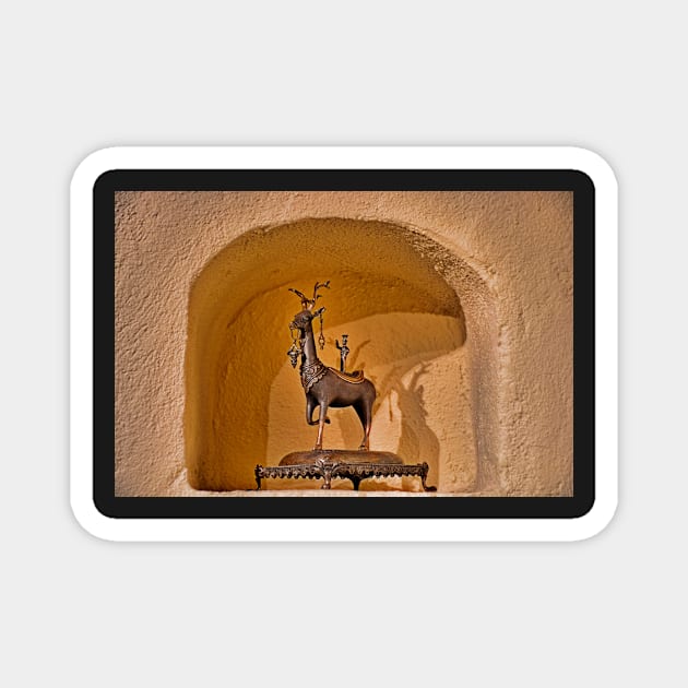 Santa Fe Sculpture Garden Study 8 Magnet by bobmeyers