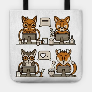 Animal Tech Team Tales Tote