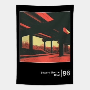 Bowery Electric - Minimal Style Graphic Artwork Tapestry