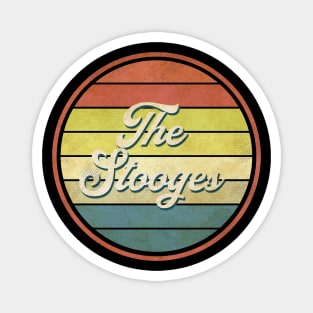 vintage vibes the stooges classic Magnet