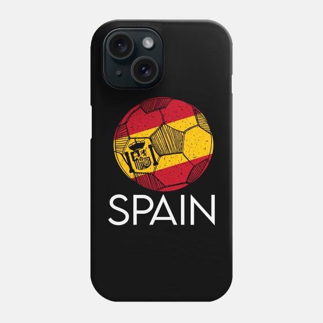 Soccer Spain team gift t-shirt Phone Case by Upswipe.de