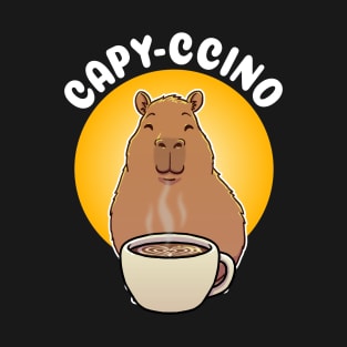 Capyccino Pun T-Shirt