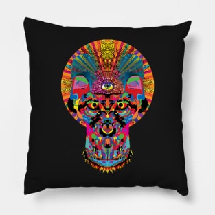 The Higher Primate - Psychedelic Mandala Pillow