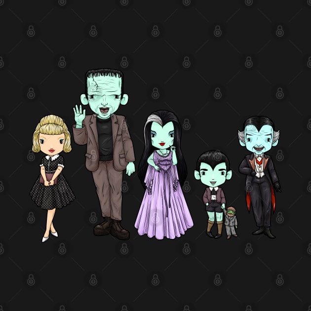 Munsters by SpacebatDesigns 