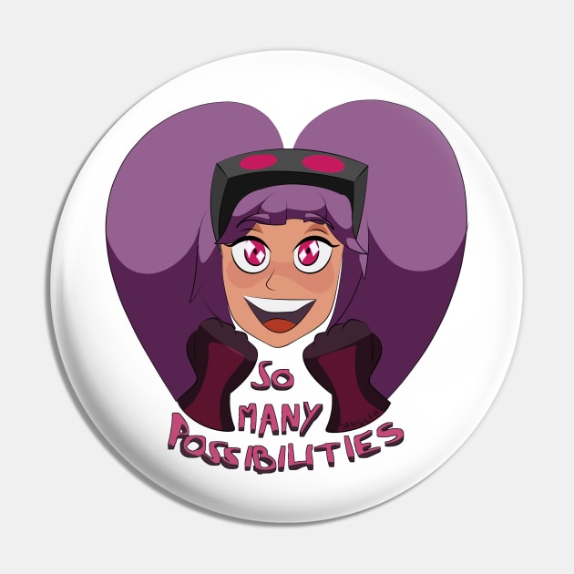 So Many Possibilities - Excited Princess Pin by Aleina928