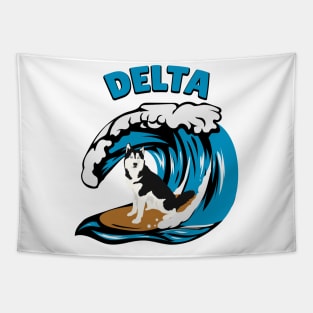 Delta Wave Tapestry