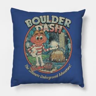 Boulder Dash Ultimate Underground Adventure 1984 Pillow