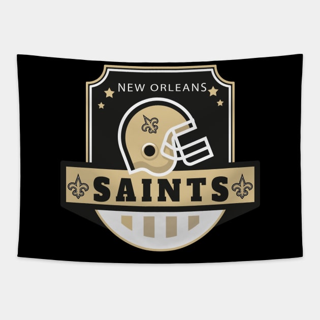 New Orleans Saints Football Tapestry by info@dopositive.co.uk