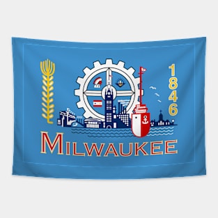 Flag of Milwaukee Tapestry