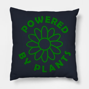 Powered by Plants Pillow