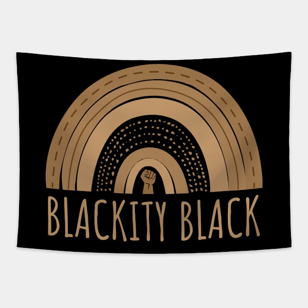 Black Empowerment Theme Tapestry by JB.Collection