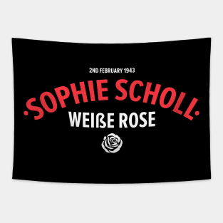 Sophie Scholl - Die weiße Rose  Resistance Heroine Tapestry