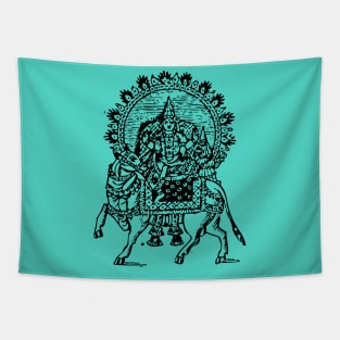 Supreme Being Shiva Indian God Tapestry