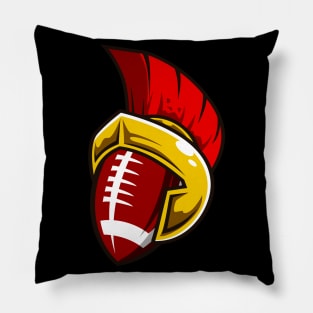 American Football Spartan Football Player Team Pillow