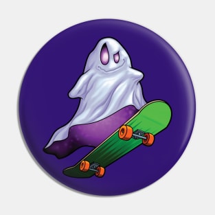 SkateGhost! Pin