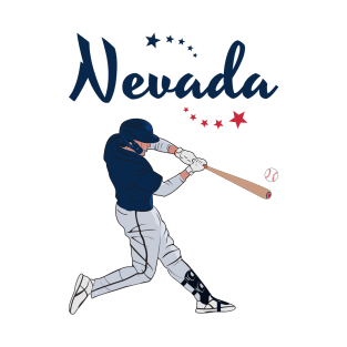 Nevada USA Baseball T-Shirt