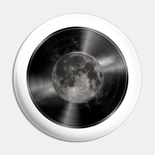 Moon Tunes Pin