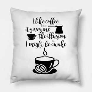 I need Coffee ASAP Pillow