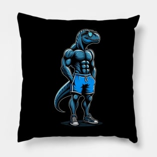 I'm Going To The Gym bodybuillding Gift, Motivation, Workout Gift,Dinosaure Pillow