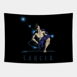 Cancer - Zodiac Sign Tapestry