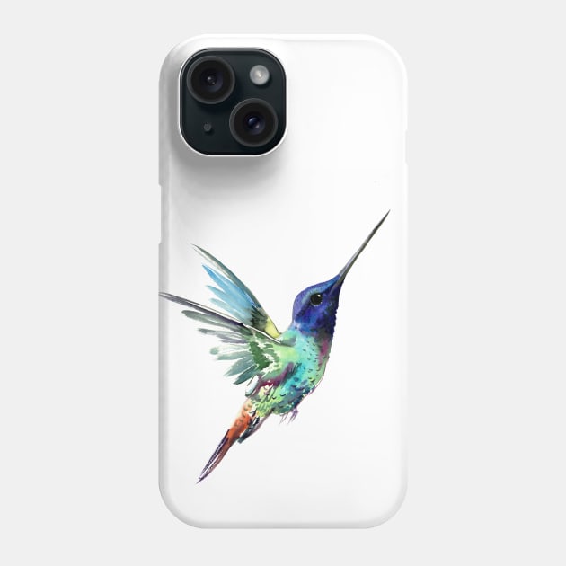 Hummingbird Phone Case by surenart