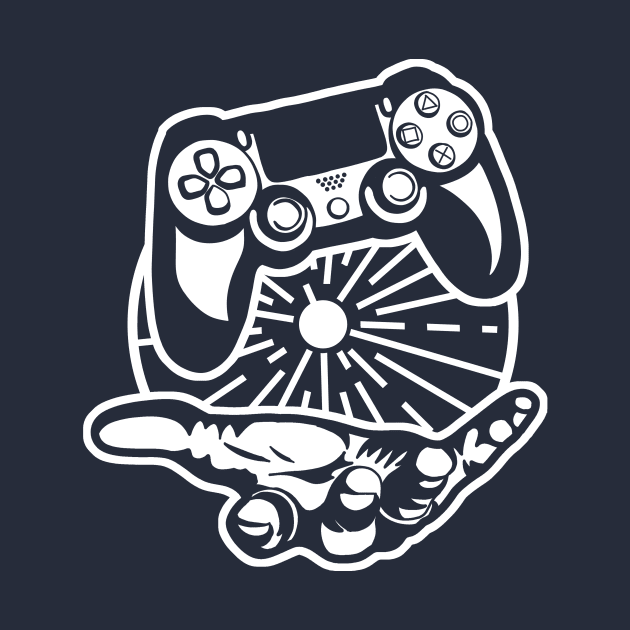 Gamer Holding Controller by Agletology