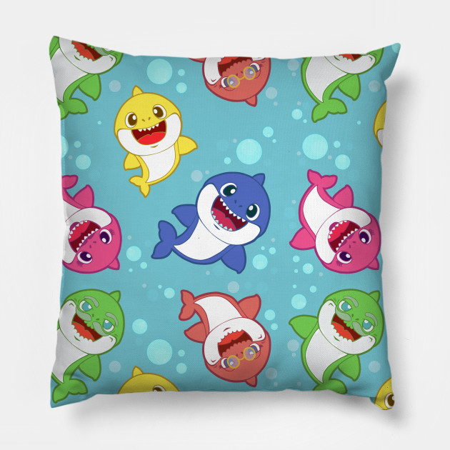baby shark singing pillow