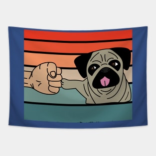 Best Retro Dog Owner Of All Time Tapestry