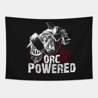 Orc Powered! Tapestry