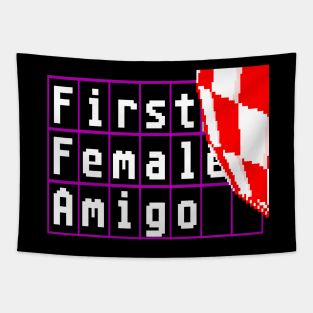 First Female Amigo Tapestry