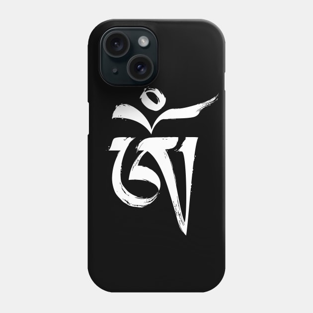 Tibetan Om Symbol Phone Case by marieltoigo