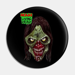 Metal Zombie Pin