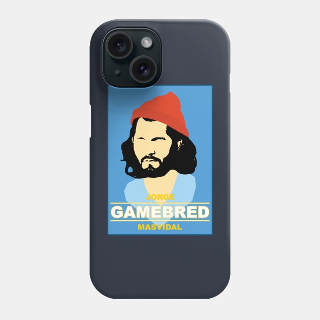 Jorge Masvidal Steve Zissou Phone Case by SavageRootsMMA