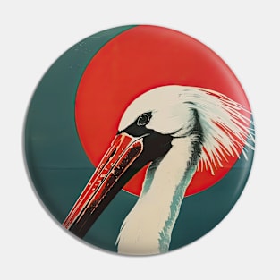 vintage japanese Pelican Pin