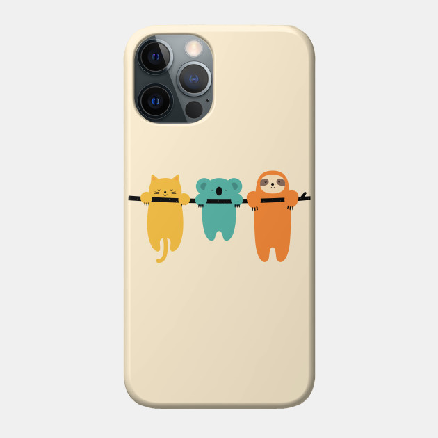 Hang In There - Animals - Phone Case